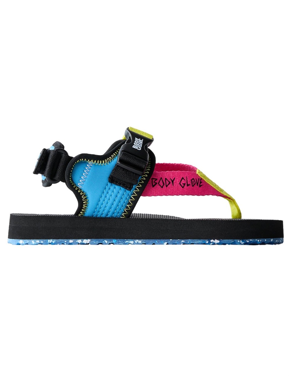 Zara Body Glove Kids' Blue, Pink & Yellow Play Sandal